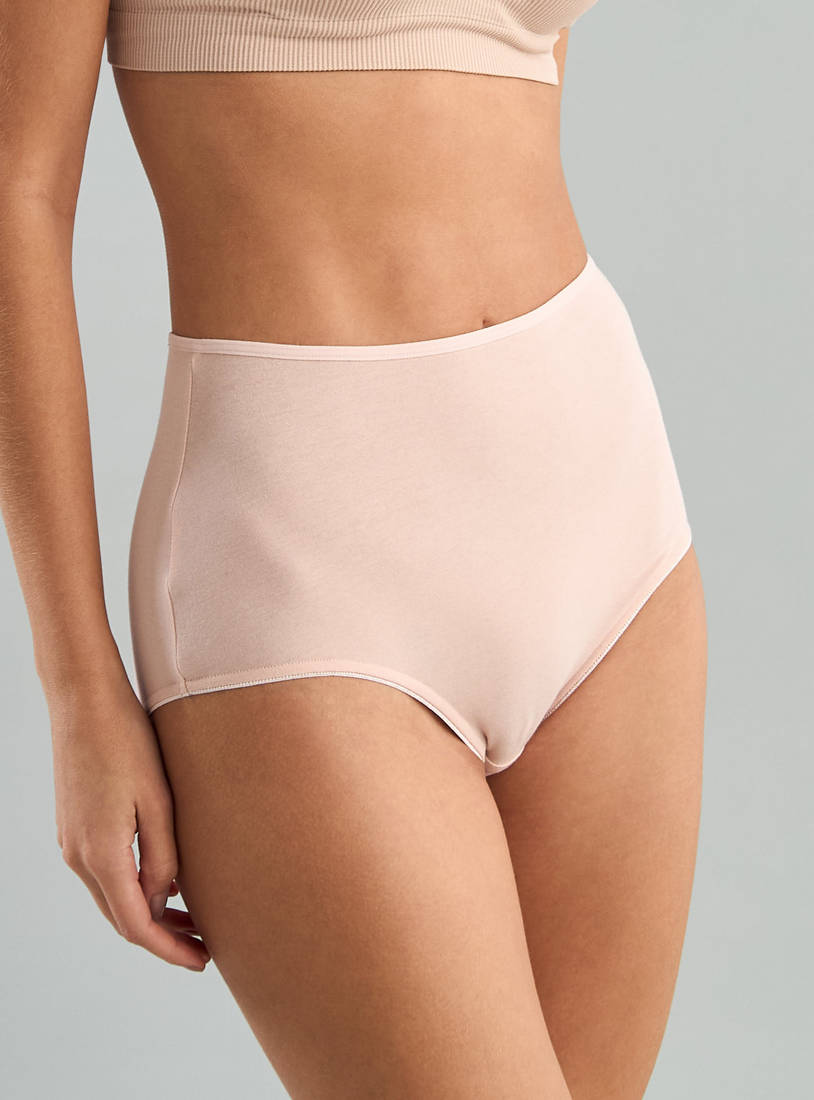 Pack of 5 - Assorted Cotton Full Briefs Maxfashion