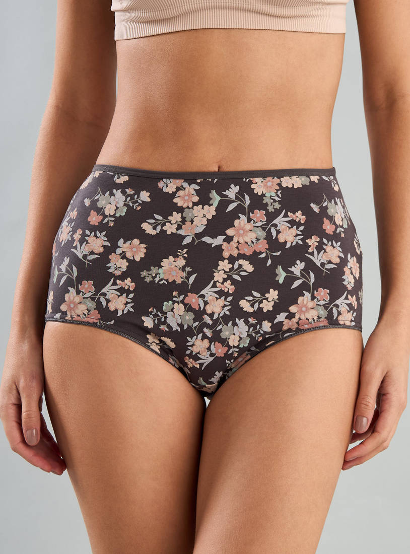 Pack of 5 - Assorted Cotton Full Briefs Maxfashion