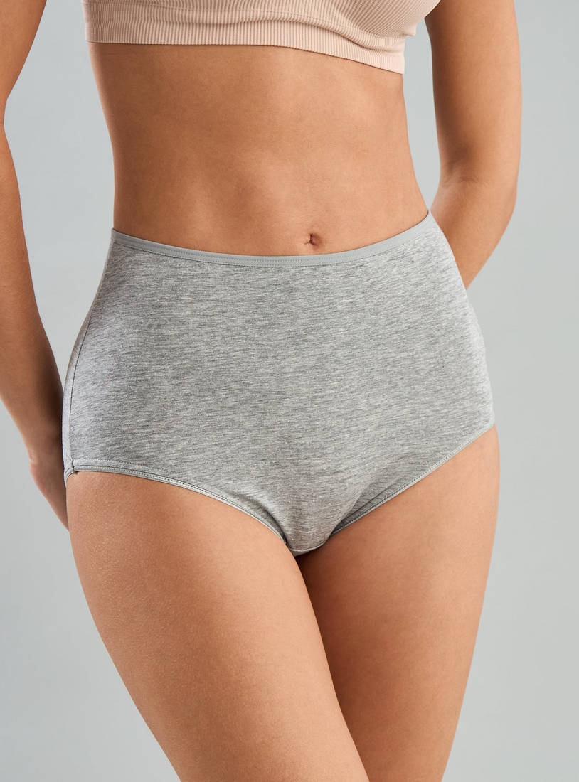 Pack of 5 - Assorted Cotton Full Briefs Maxfashion