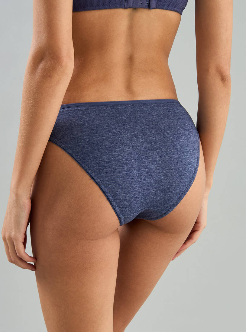 Pack of 5 - Assorted High Leg Briefs