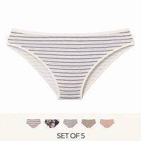Pack of 5 - Assorted Bikini Briefs