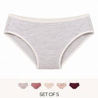 Pack of 5 - Assorted Bikini Briefs