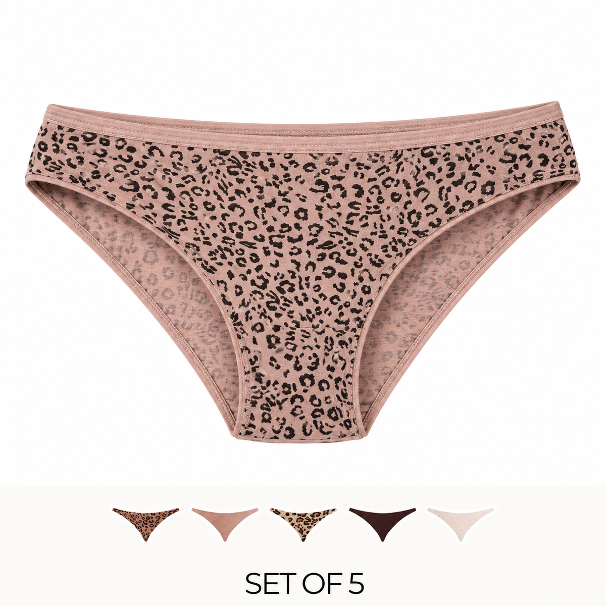 Pack of 5 - Assorted Bikini Briefs