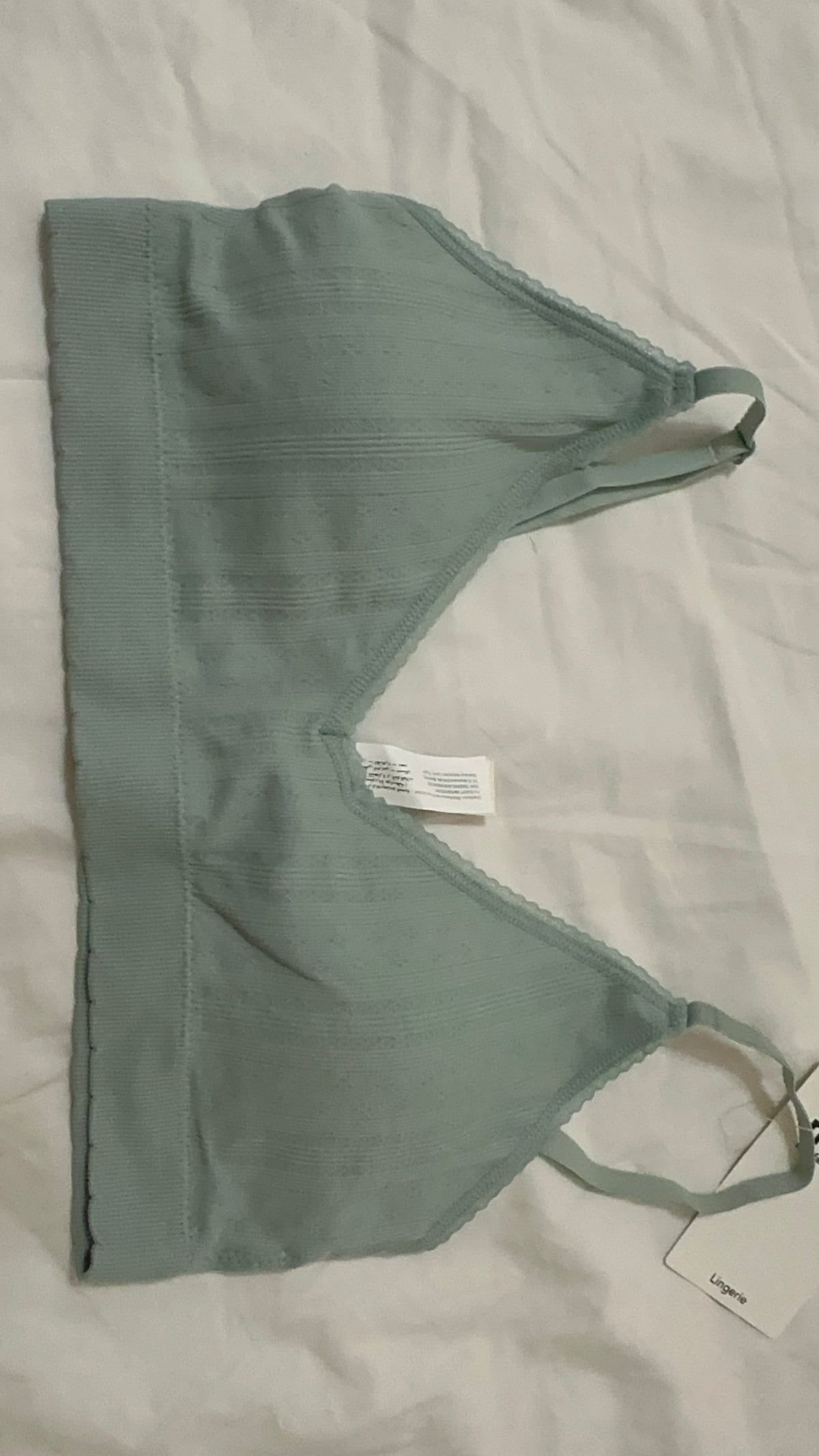 Ribbed Seamless Bra