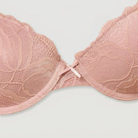 Pack of 2 - Floral Lace Demi Push-Up Bra