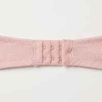 Ribbed Padded Non-Wired Comfort Bra