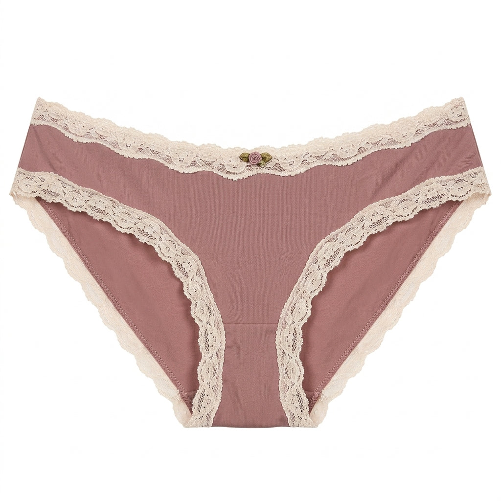 Lace Trim Briefs