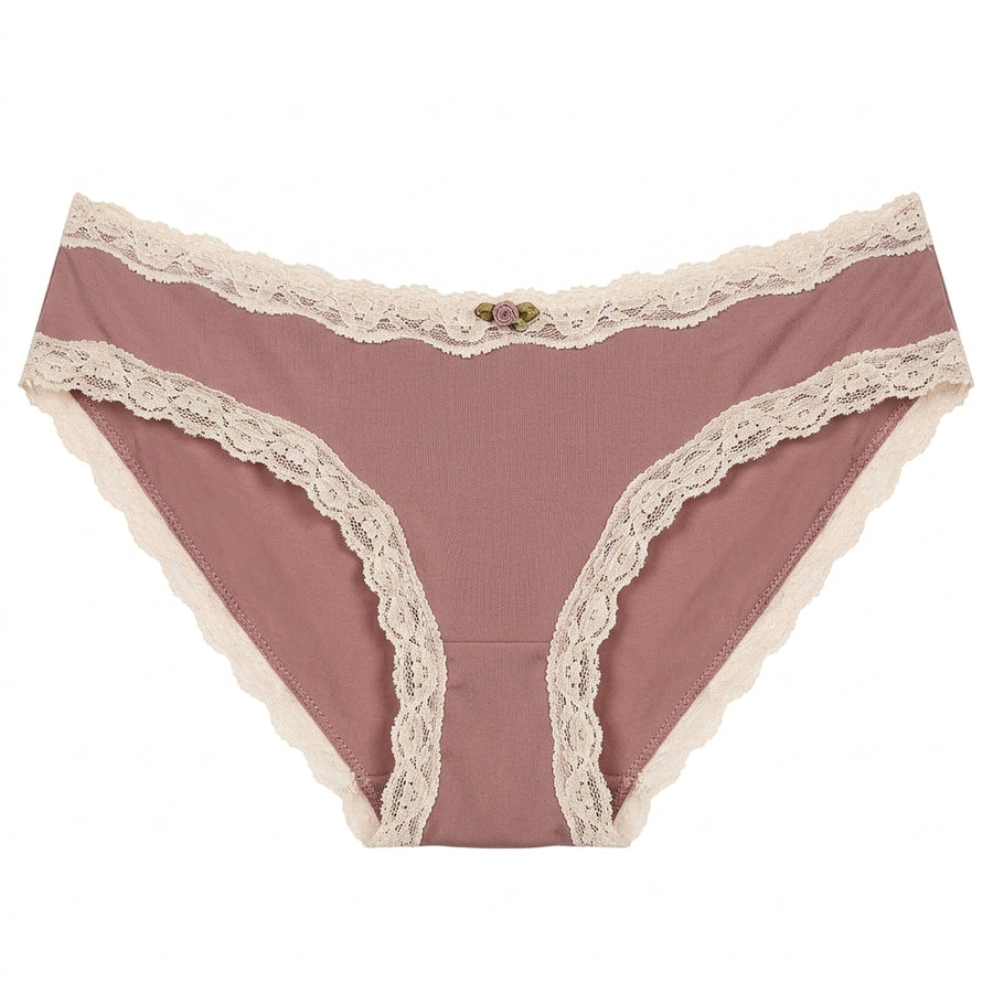 Lace Trim Briefs