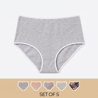 Pack of 5 - Assorted Full Briefs