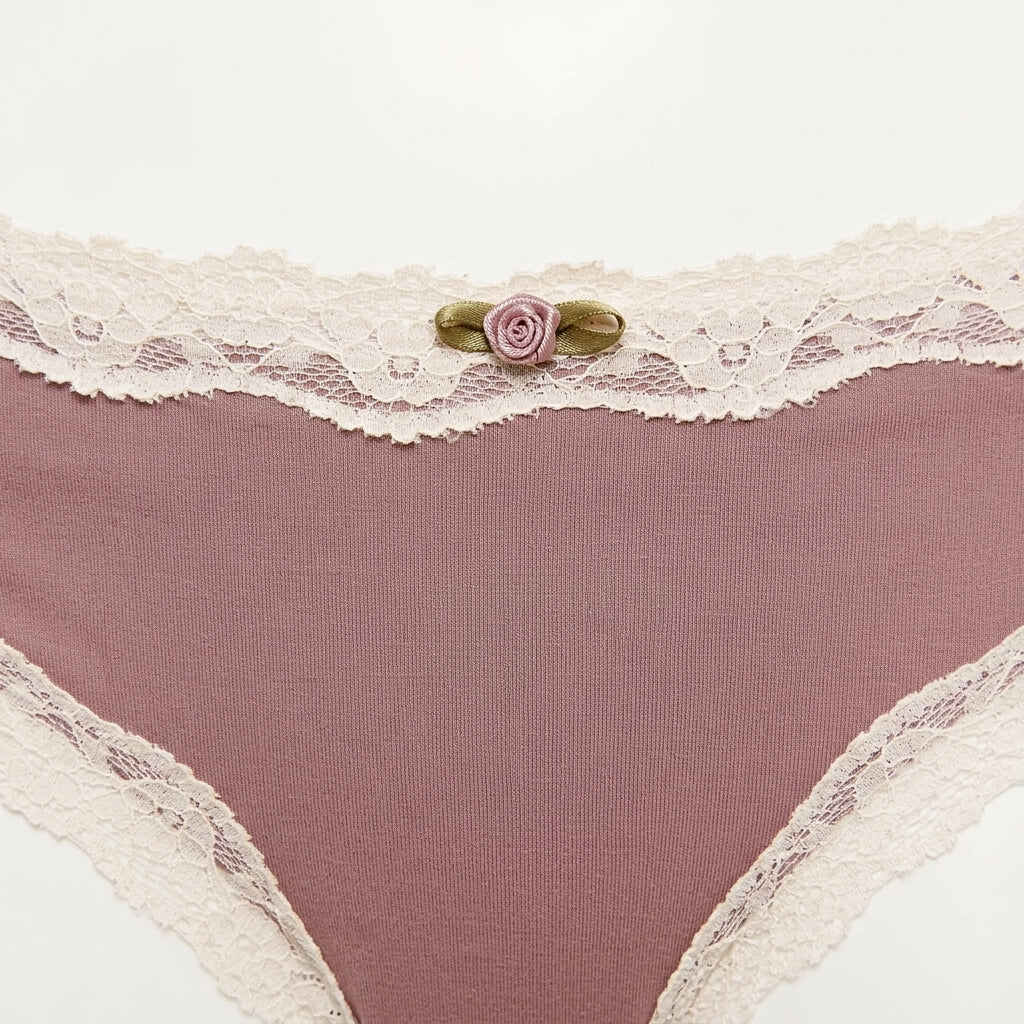 Lace Trim Briefs