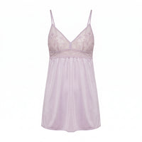 Floral Lace Embroidered Non-Padded Babydoll