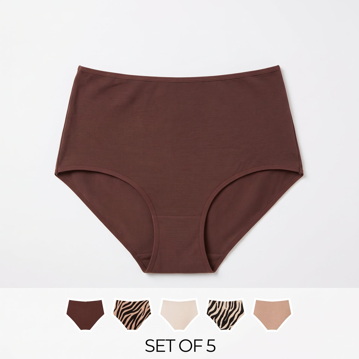 Pack of 5 - Assorted Full Briefs