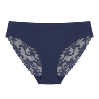 Jacquard Bikini Brief (Blue)