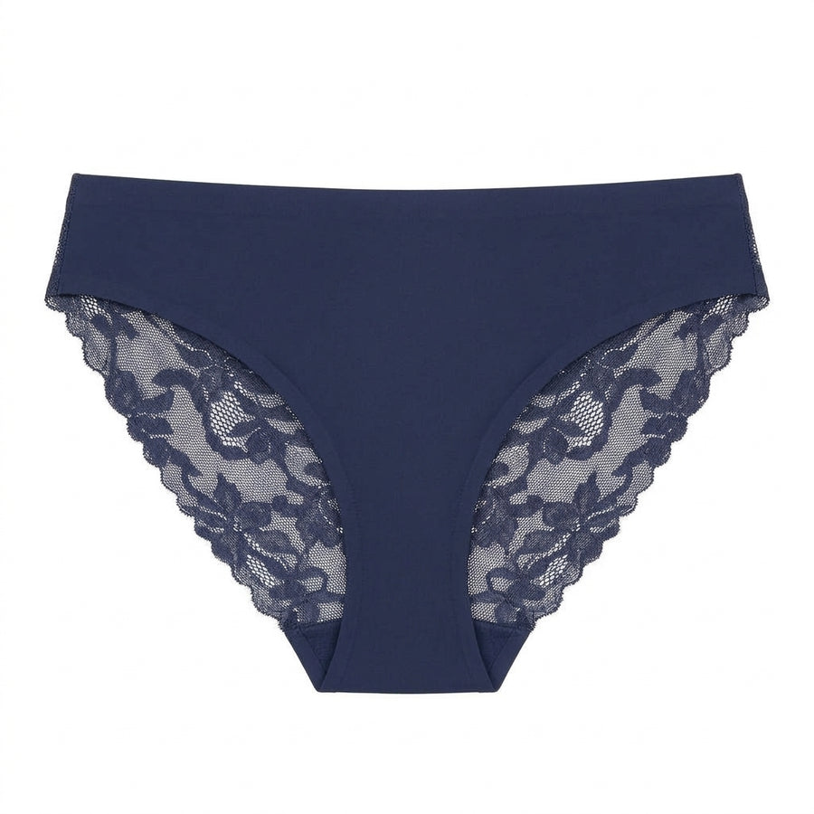 Jacquard Bikini Brief (Blue)