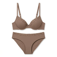 Pack of 2 - Ribbed Brazillian Briefs