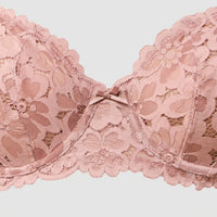 Lace Detail Non-Padded and Non-Wired Bra