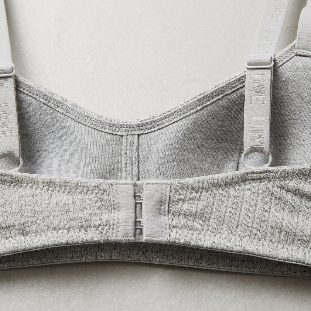 Pointelle Non-Wired Padded Comfort Bra