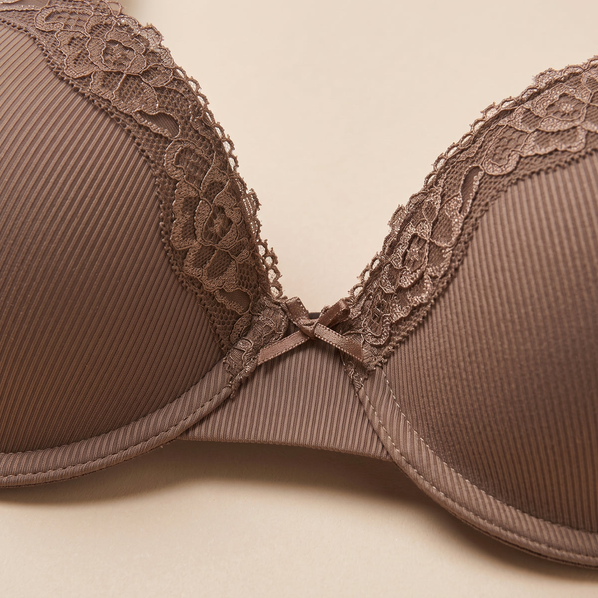 Pack of 2 - Lace Detail Plunge Bra