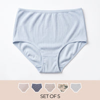 Pack of 5 - Assorted Full Briefs