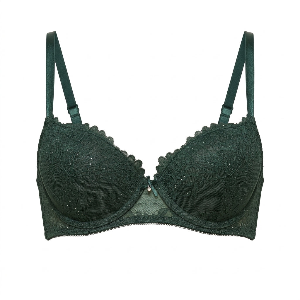 Floral Lace Demi Bra