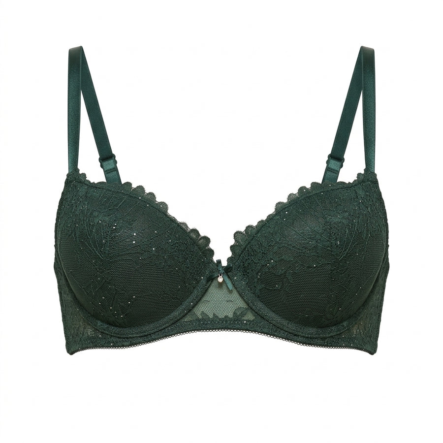 Floral Lace Demi Bra