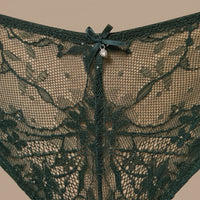 Floral Lace Brazilian Briefs
