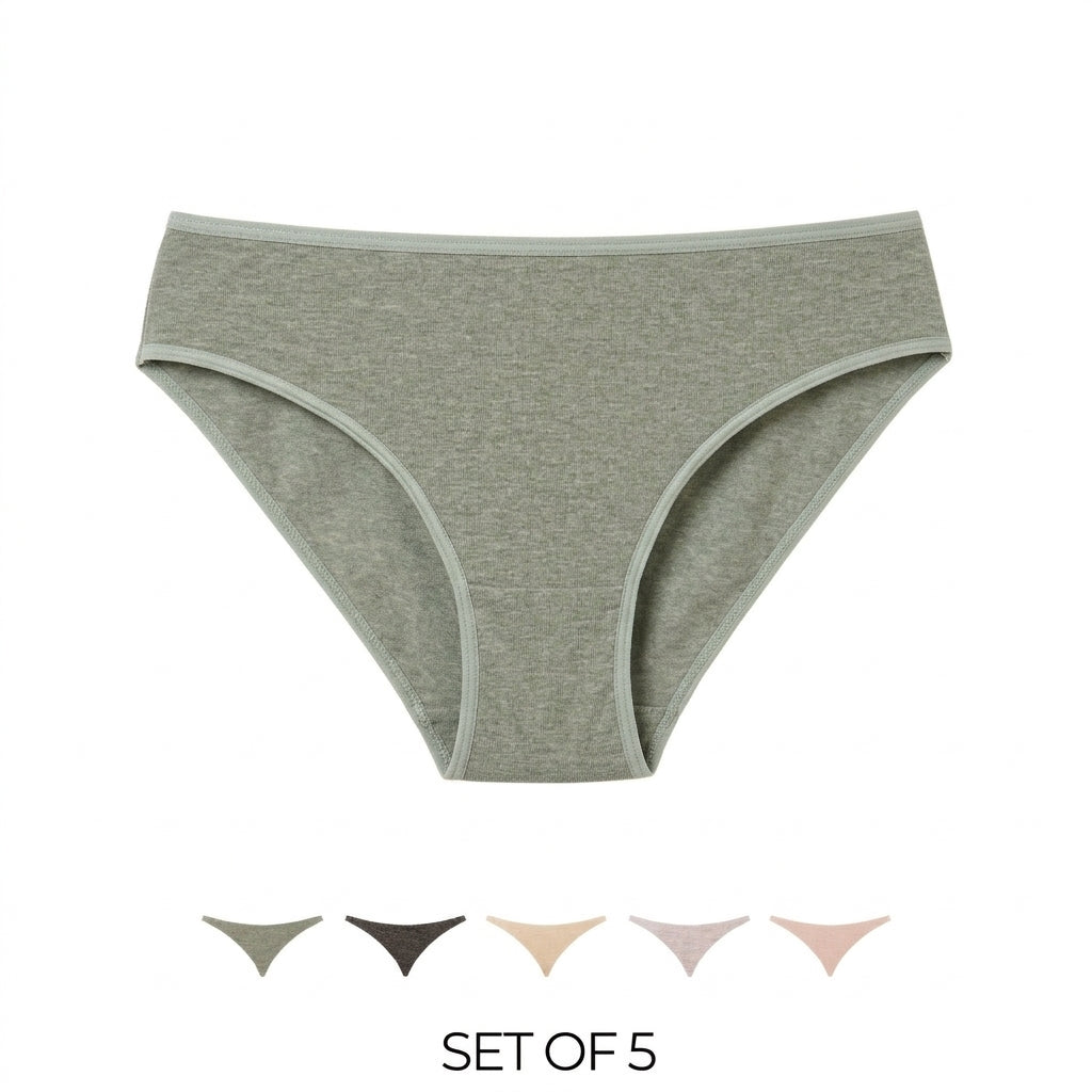 Pack of 5 - Bikini Briefs