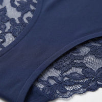 Jacquard Bikini Brief (Blue)