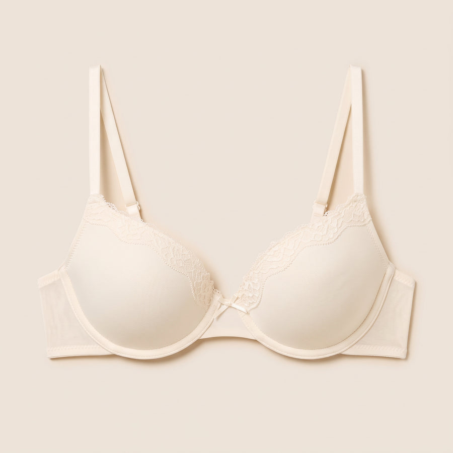 Pack of 2 - Lace Detail Plunge Bra