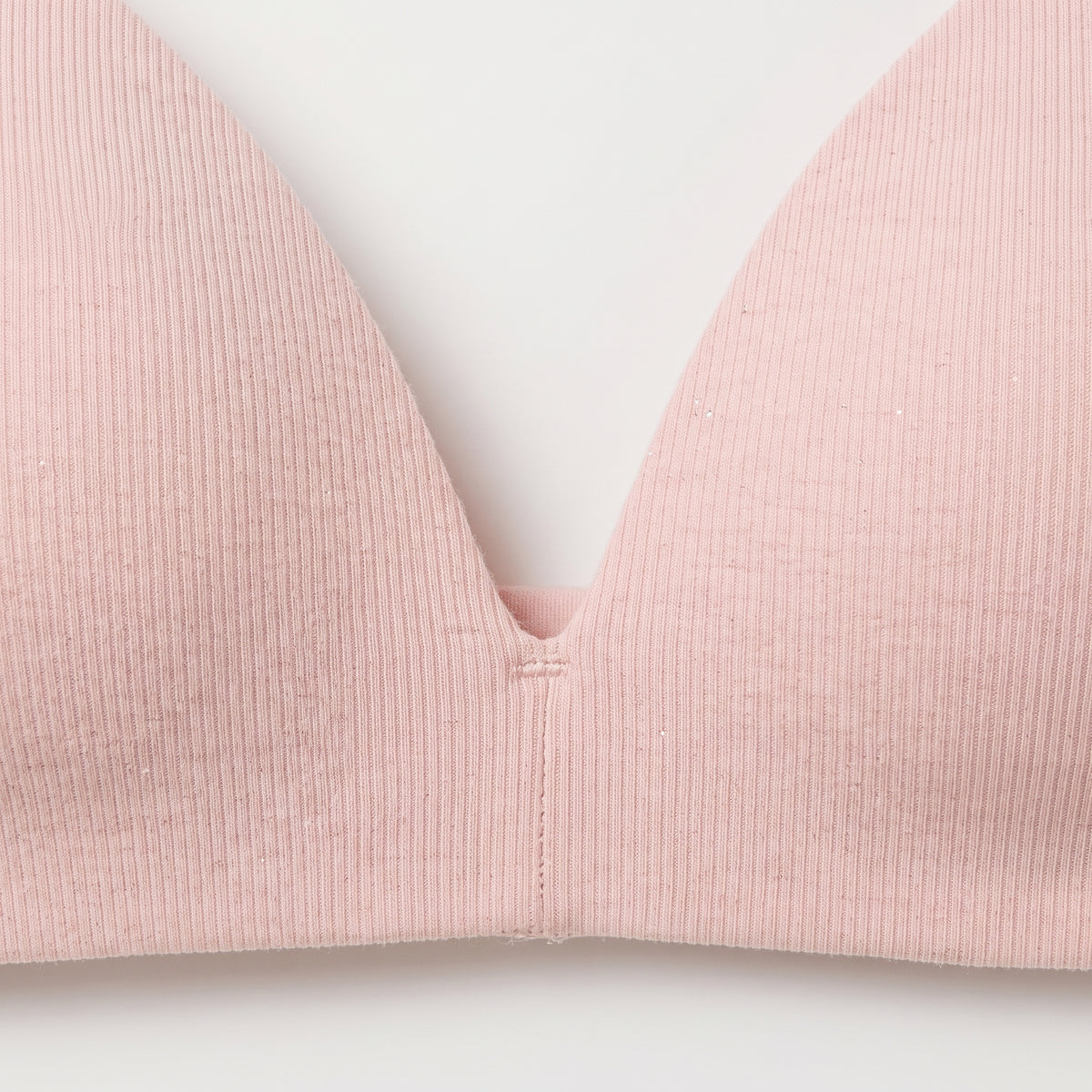 Ribbed Padded Non-Wired Comfort Bra