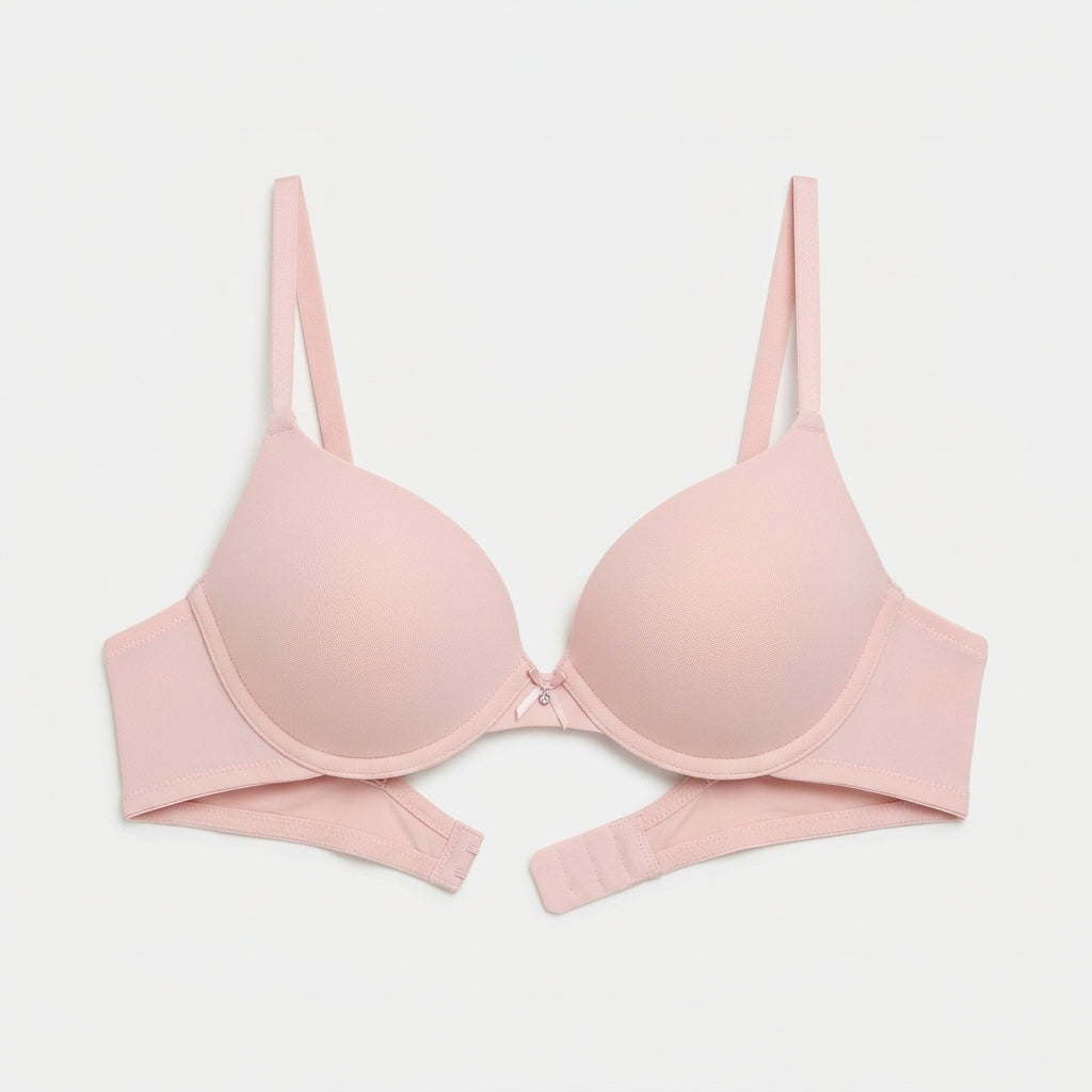 Pack of 2 - Plain Plunge Bra