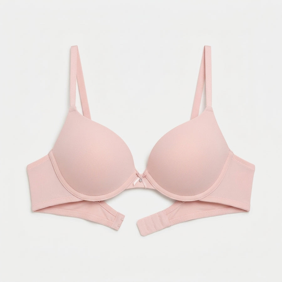 Pack of 2 - Plain Plunge Bra