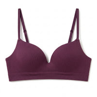 Ribbed Seamless Bra