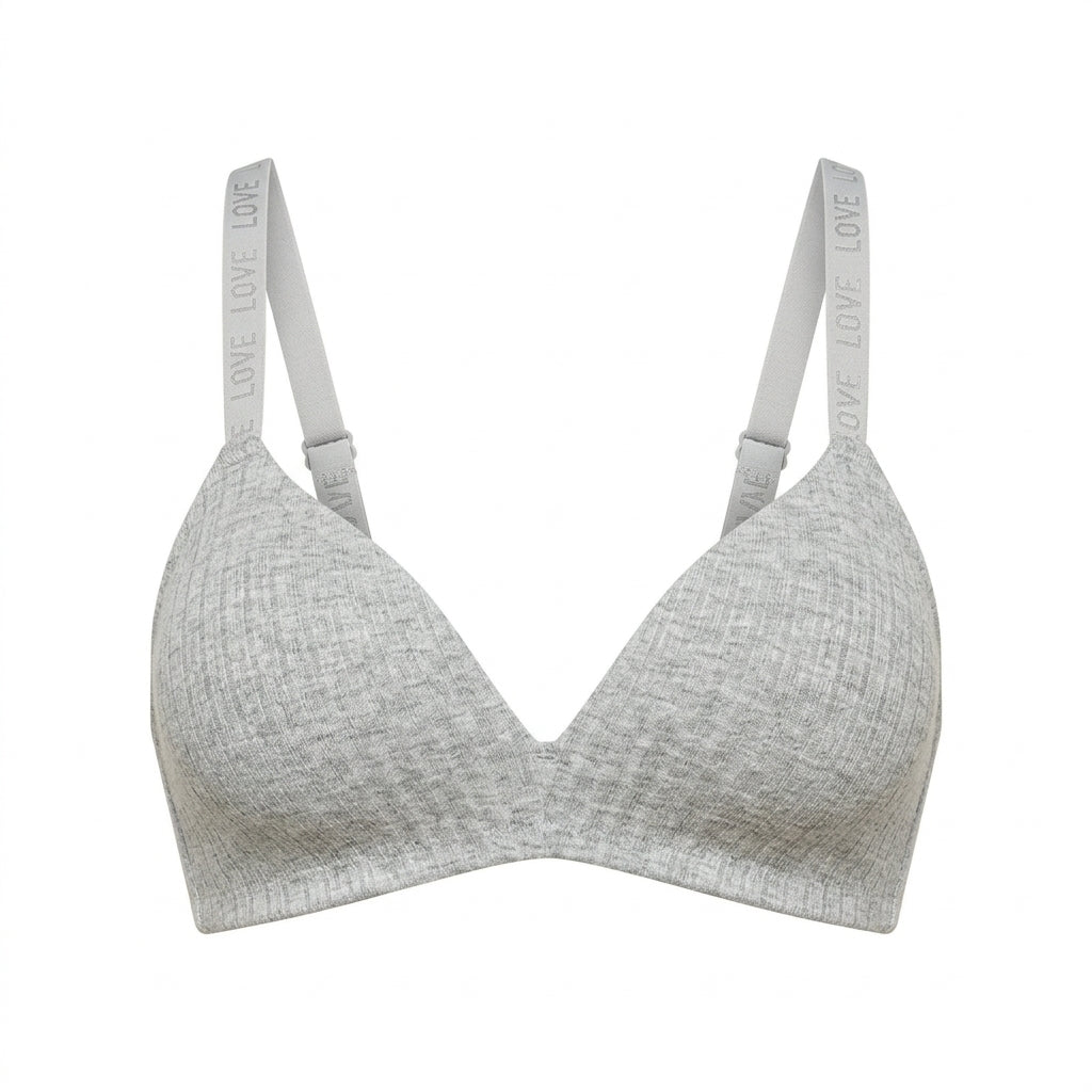 Pointelle Non-Wired Padded Comfort Bra