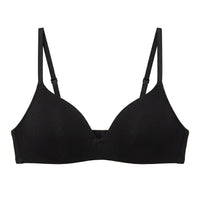 Pack of 2 - Plain Padded Non-Wired A-frame Bra
