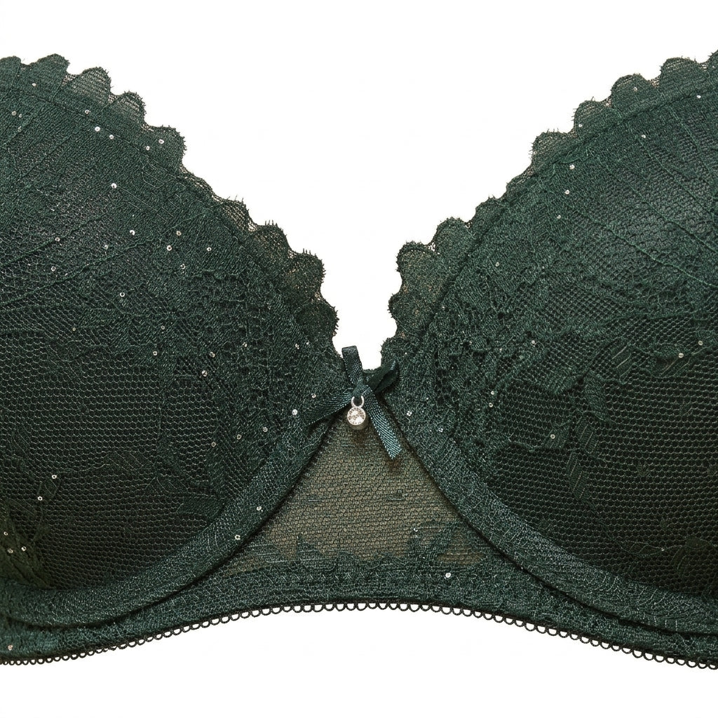 Floral Lace Demi Bra