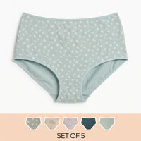 Pack of 5 - Assorted Full Briefs
