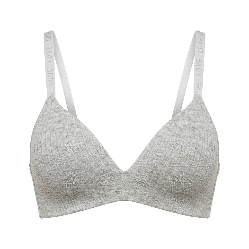 Pointelle Non-Wired Padded Comfort Bra
