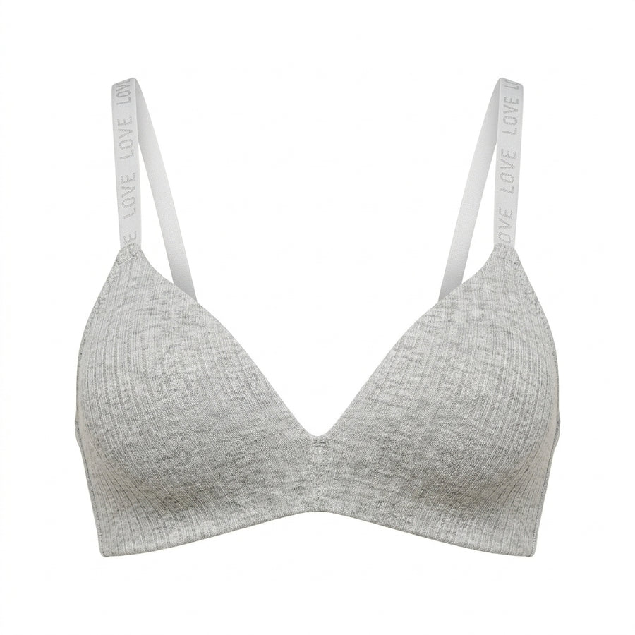 Pointelle Non-Wired Padded Comfort Bra