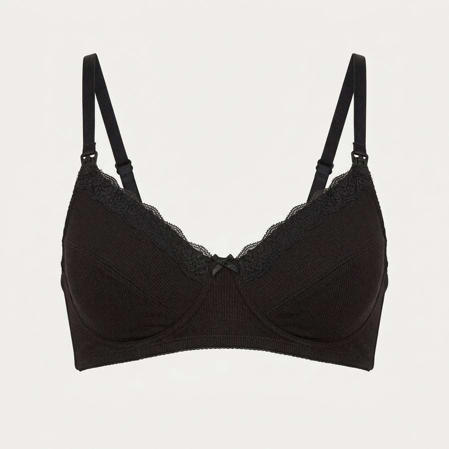 Pack of 2 - Ribbed Non-Padded Bra