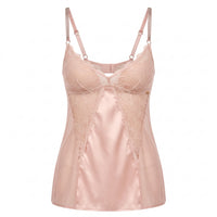 Lace Trim Babydoll with Thongs