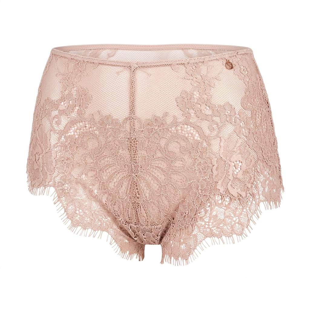 Lace Trim Babydoll with Briefs