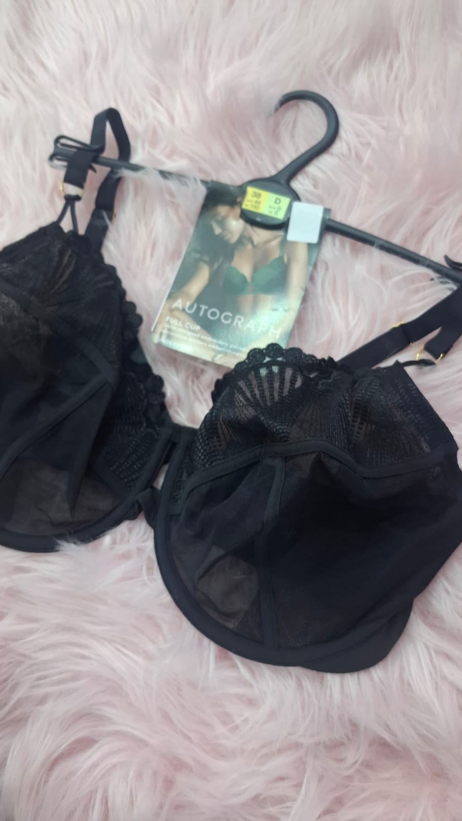 M&S Fancy Total Support Embroidered Full Cup