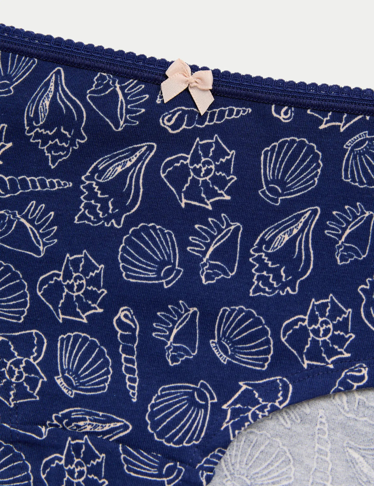 M&S 5pk Cotton Lycra™ Printed Low Rise Shorts