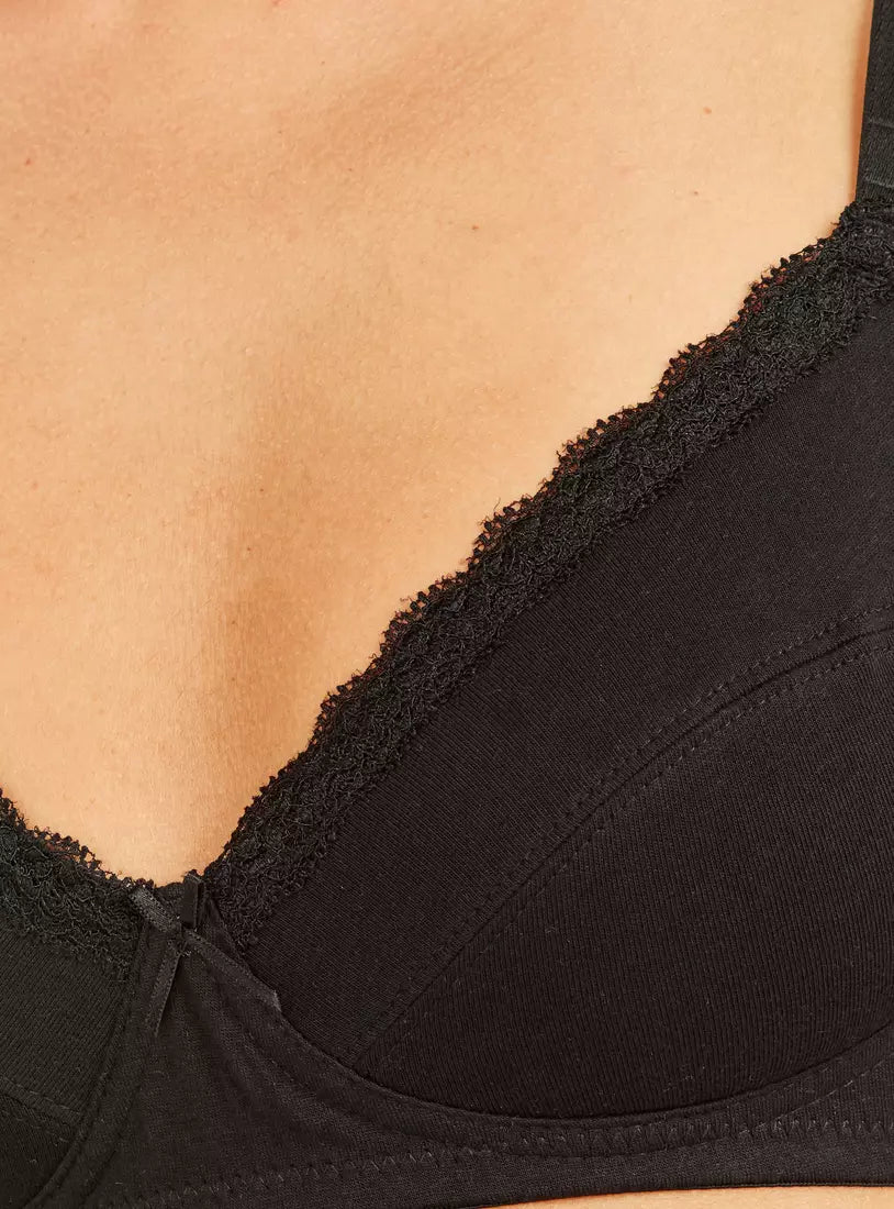 Pack of 2 - Cotton Basic Bra