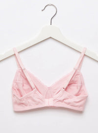 Pack of two-Cotton Lace Detail Bra Set