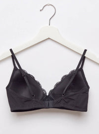 Pack of 2 - Cotton lace Detail A-frame Bra