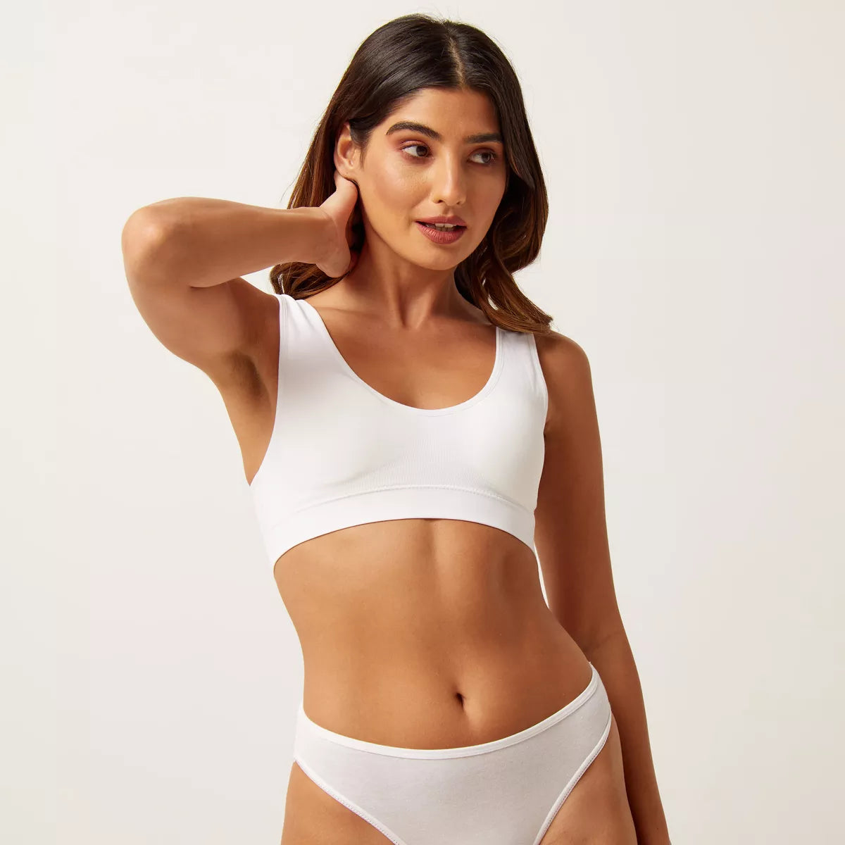 Padded Non-Wired Seamless Support Bra