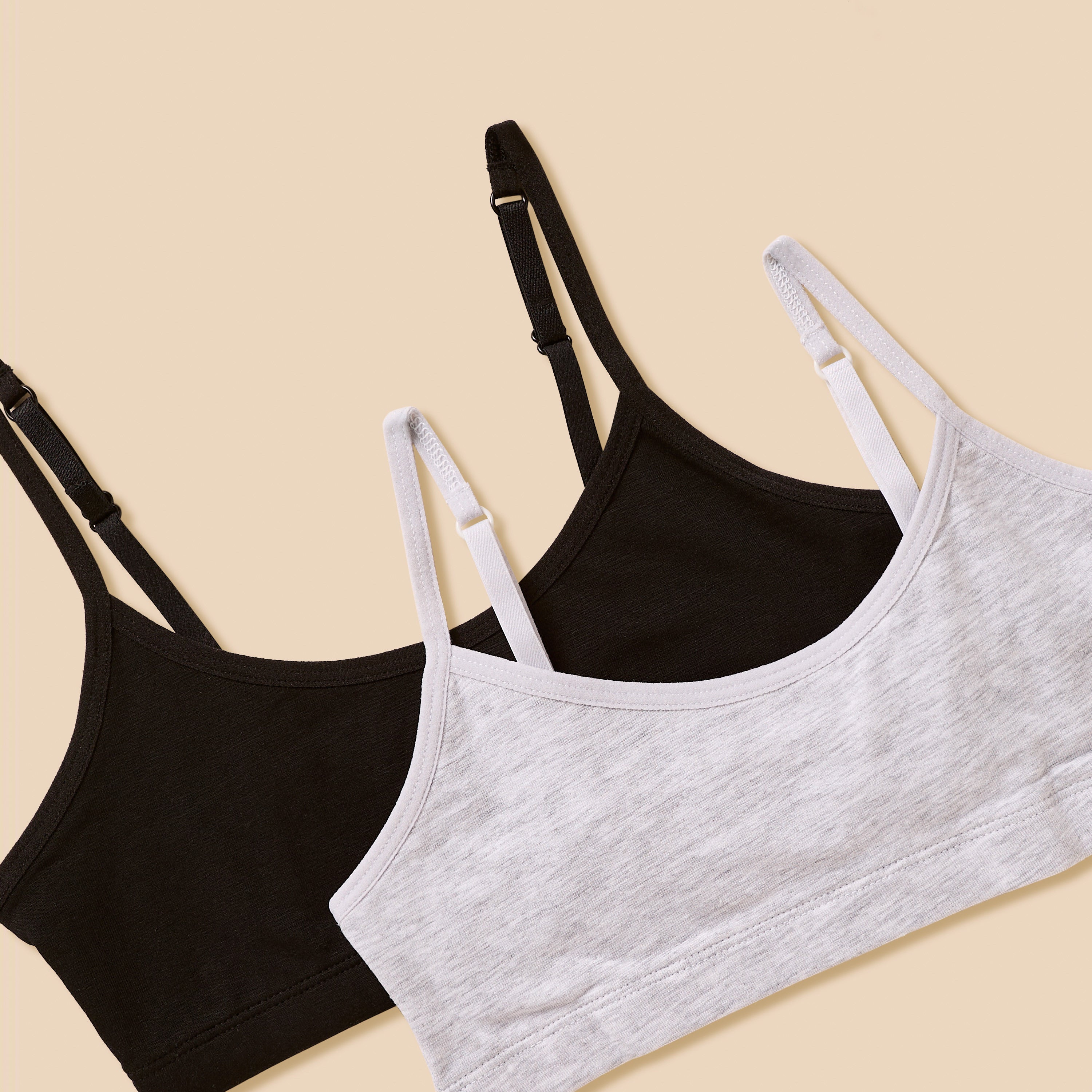 Pack of 2 - Plain Sports Bra