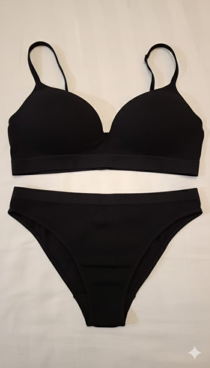 Seamless Bra & Brief Set